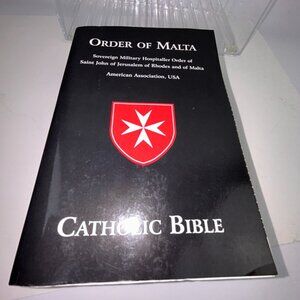 Order Of Malta Catholic Bible New American, Revised Edition St Joseph NOTE